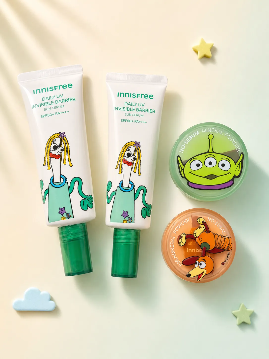 innisfree × Disney·Pixar Toy Story 5: Sun Serum & No-Sebum Powder, Tried and Decoded